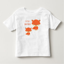 Camiseta De Bebé Pequeños zorros