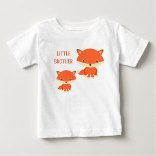 Camiseta De Bebé Pequeños zorros
