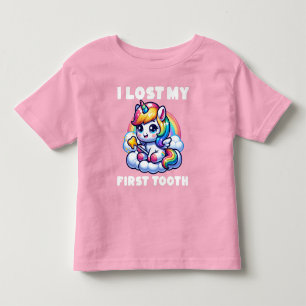Camiseta De Bebé Perdí Mi Primer Dulce De Unicornio