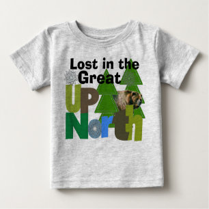 Camiseta De Bebé Perdido en el Gran Norte