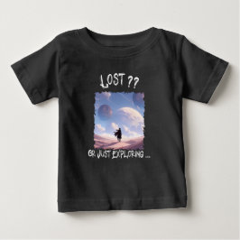 Camiseta De Bebé ¿Perdido?? O simplemente explorando... Camping en
