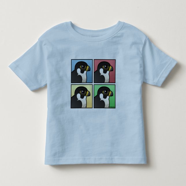 Camiseta De Bebé Peregrino de cuatro colores (Anverso)