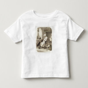 Camiseta De Bebé Pereza en la cocina, de una serie de depi de las
