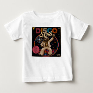 Camiseta De Bebé Perezoso Disco