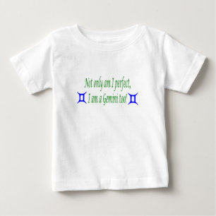 Camiseta De Bebé Perfeccione y los géminis