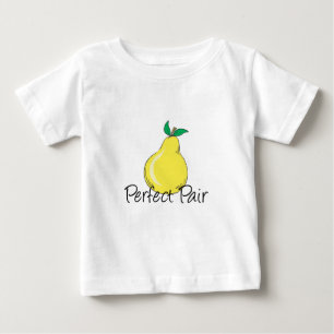 Camiseta De Bebé Perfectamente Par TWINS