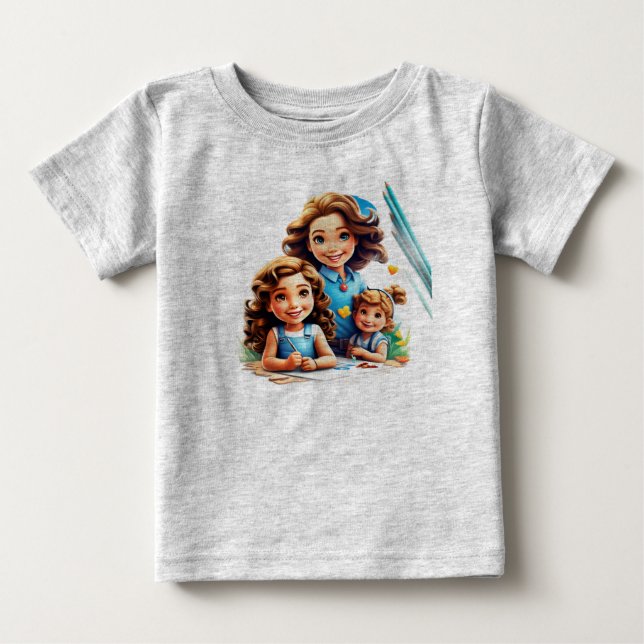 Camiseta De Bebé Perfecto para los amantes de la moda y de los niño (Anverso)