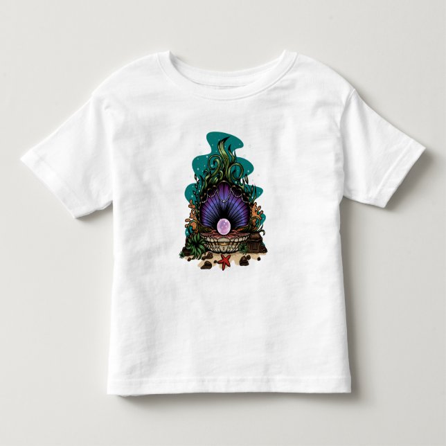 Camiseta De Bebé Perla Del Mar (Anverso)