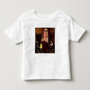 Camiseta De Bebé Permiso de matrimonio de Norman Rockwell
