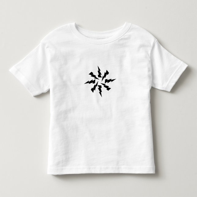Camiseta De Bebé Pernos de luz - (Anverso)
