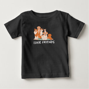 Camiseta De Bebé perrito