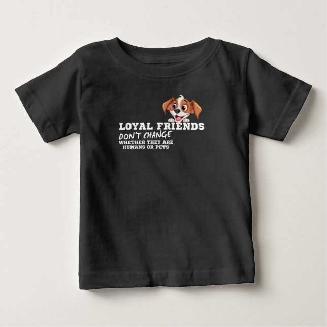 Camiseta De Bebé perrito (Anverso)