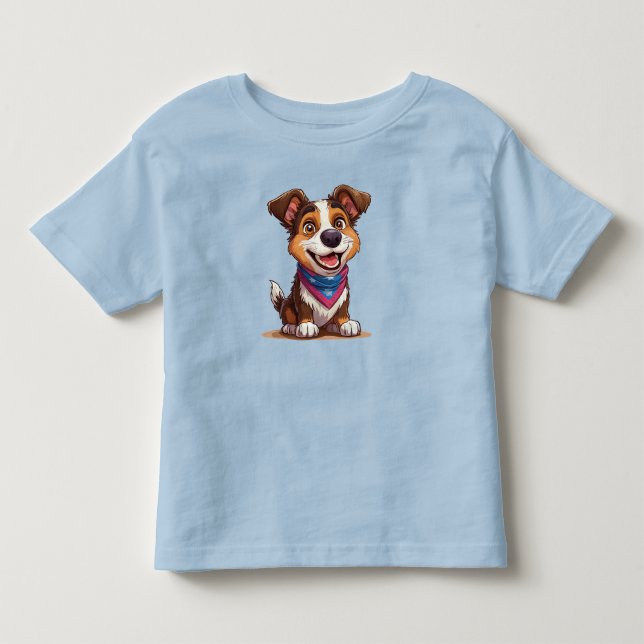 Camiseta De Bebé Perrito adorable (Anverso)