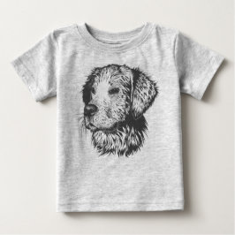 Camiseta De Bebé perrito animal doméstico perro perrito.