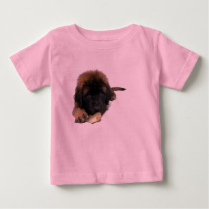 Camiseta De Bebé perrito del leonberger