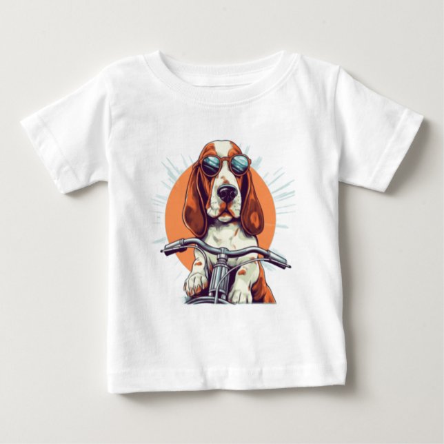Camiseta De Bebé Perrito lindo (Anverso)