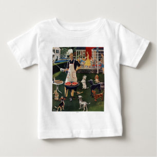 Camiseta De Bebé Perritos calientes