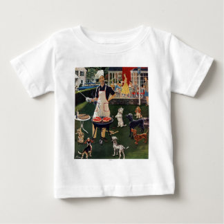 Camiseta De Bebé Perritos calientes