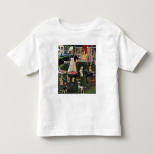 Camiseta De Bebé Perritos calientes