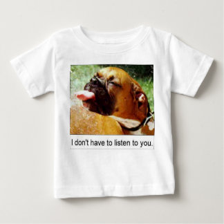 CAMISETA DE BEBÉ PERRO