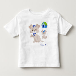 Camiseta De Bebé Perro adorable y dulce mami con pipa