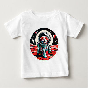 Camiseta De Bebé Perro astronauta - Aventura espacial cósmica canin