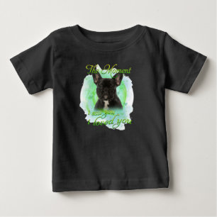 Camiseta De Bebé Perro Bulldog Francés - Te Amo Por El Perro