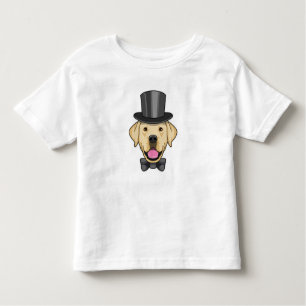 Camiseta De Bebé Perro como novio con reverencia