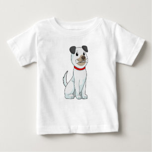 Camiseta De Bebé Perro con hueso