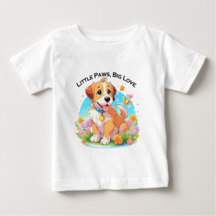 Camiseta De Bebé Perro de cachorro