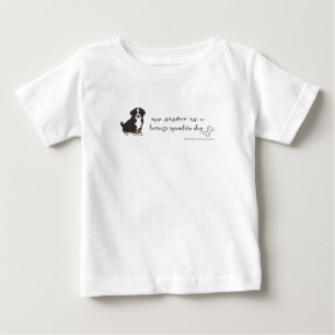 Camiseta De Bebé perro de montaña bernés