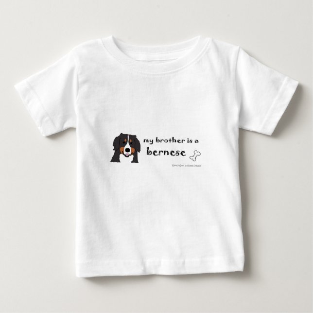Camiseta De Bebé perro de montaña de bernesa (Anverso)