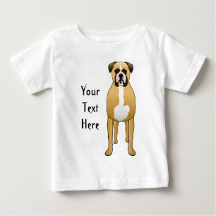 Camiseta De Bebé Perro del boxeador