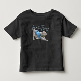 Camiseta De Bebé Perro descendente del yoga - Sea la cita energétic