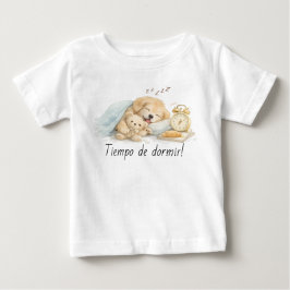 Camiseta De Bebé perro durmiendo