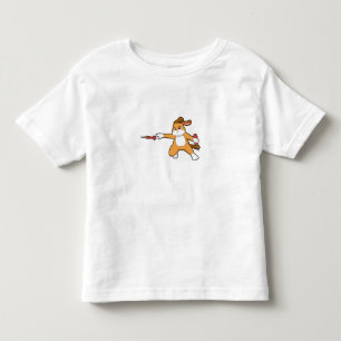 Camiseta De Bebé Perro en Dardos con Dart.PNG