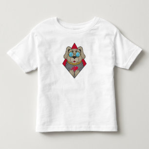 Camiseta De Bebé Perro en Poker con tarjetas de póker