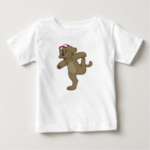 Camiseta De Bebé Perro en Yoga Fitness