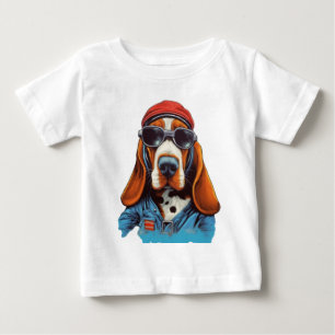 Camiseta De Bebé Perro genial