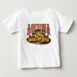 Camiseta De Bebé Perro guardián de Arizona serpiente