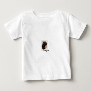 Camiseta De Bebé Perro Labrador de chocolate lindo - Bailey Regal