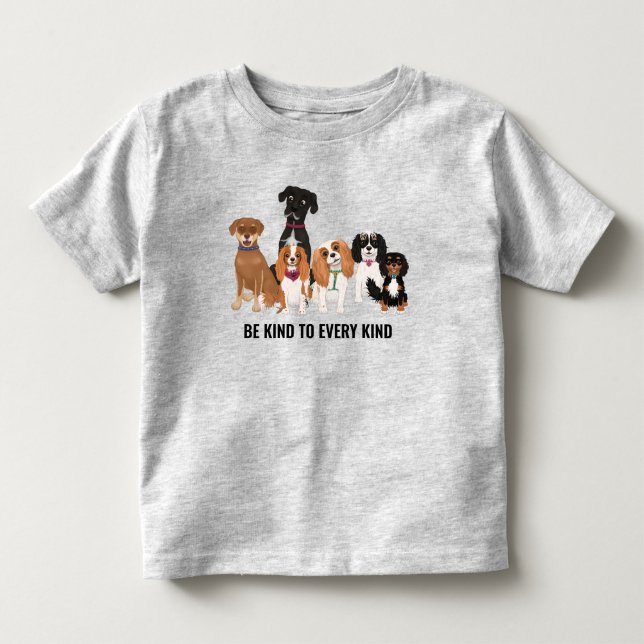 Camiseta De Bebé Perro lindo personalizado (Anverso)