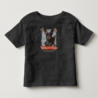 Camiseta De Bebé Perro Malo Contrabando de Huesos: La Mugsh del Bos