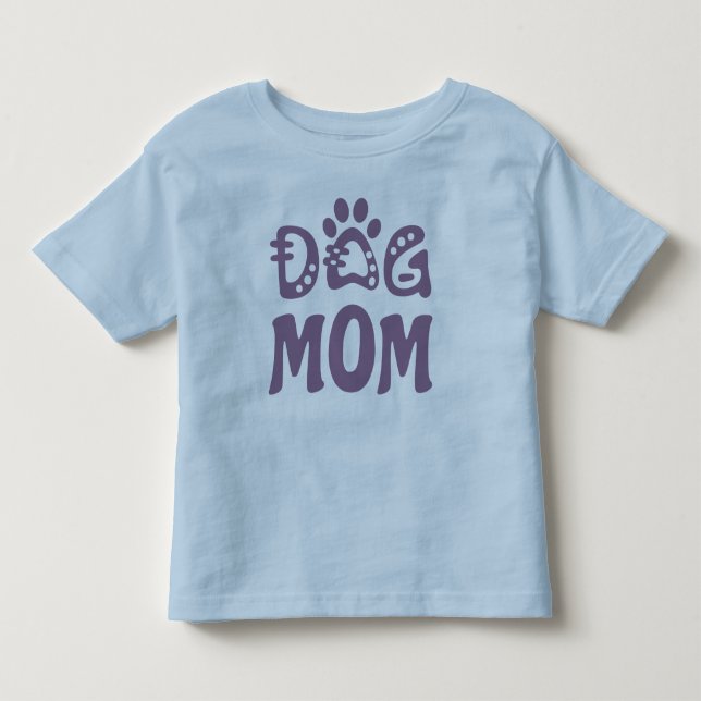 Camiseta De Bebé Perro Mamá (Anverso)