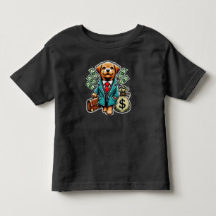 Camiseta De Bebé perro rico