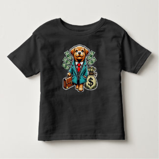 Camiseta De Bebé perro rico