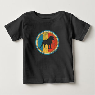 Camiseta De Bebé Perro rotulier de mujeres con problemas