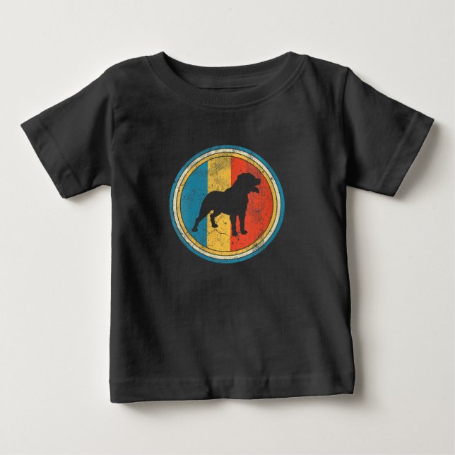 Camiseta De Bebé Perro rotulier de mujeres con problemas (Anverso)