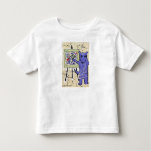 Camiseta De Bebé "Perros azules como serie de artistas" del artista