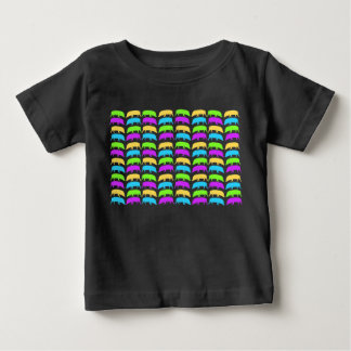 Camiseta De Bebé Perros multicolores Creeper de Bebés Orgánico
